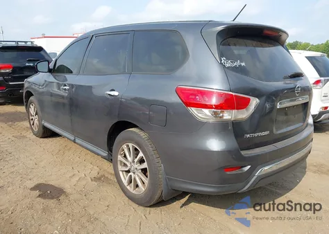 2014 Nissan Pathfinder S из США, поврежденный, VIN 5N1AR2MM2EC721229